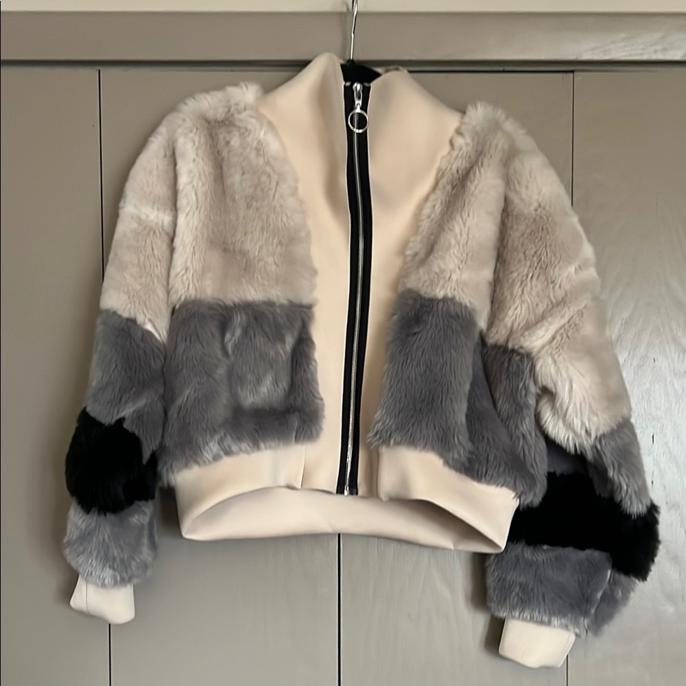 Young Fabulous & Broke Multicolor Teddy Jacket